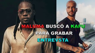 KAFU BANTON GRABÓ CON MALUMA (ENTREVISTA)  Boza ft Manuel Turizo
