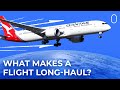 When does a flight officially become long haul