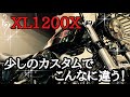 【カスタム】【比較】☆XL1200Xカスタムをご紹介☆