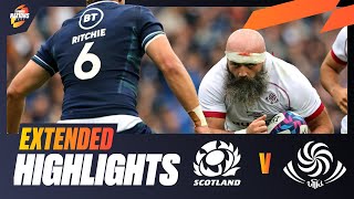 POWER OF SCOTLAND 🏴󠁧󠁢󠁳󠁣󠁴󠁿 | Scotland v Georgia | Extended Highlights