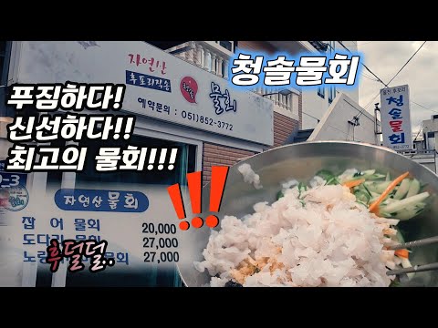 청솔물회