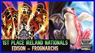 1st Place UNDEFEATED Edison Format - Frog Burn Deck - 'Roghnach' - June 2025 - Ireland Nationals