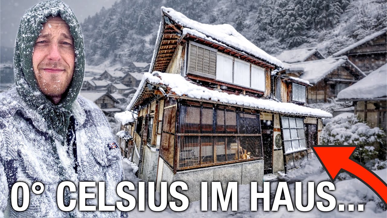 So überlebe ich den Winter in meinem Haus in Japan...