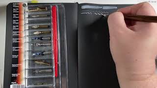 Media 8: Pen and Ink - Testing Nibs