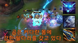 12분동안 32킬하는 정글 볼리베어
