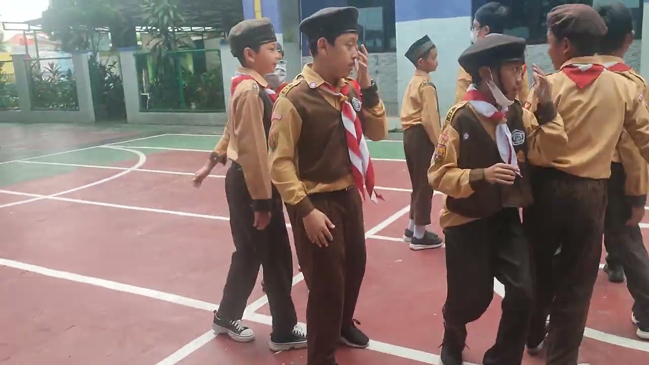 Yel-yel pramuka terbaik regu Garuda hebat @sdit Nurul Fikri Bekasi