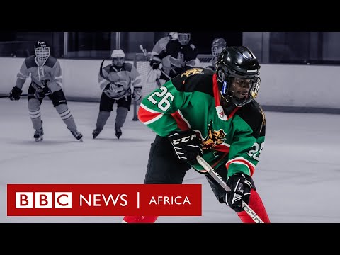 Lions on ice: How hockey came to Kenya - BBC Africa