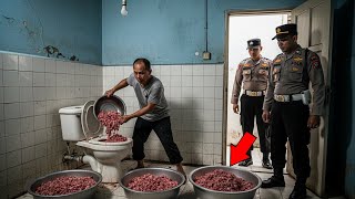 NGERI! Suami Bunuh Istri Lalu Menggiling Mayatnya, Membuang ke Kloset untuk Menghilangkan Jejak Tapi