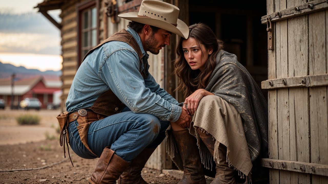 She Was Sleeping Behind the Blacksmith’s Shed, Until the Cowboy Said “My Cabin Has Room for Two”
