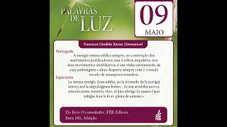 Palavras de Luz em Português e Esperanto – 09/05/2023