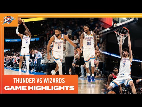 OKC Thunder vs Washington Wizards | Game Highlights | February 23, 2024