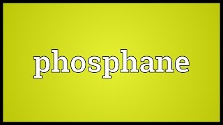 Exclusive Phosphane Meaning Details