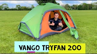 Vango Tryfan 200 Tent Review - A BEAST of a 2 person backpacking tent! screenshot 4
