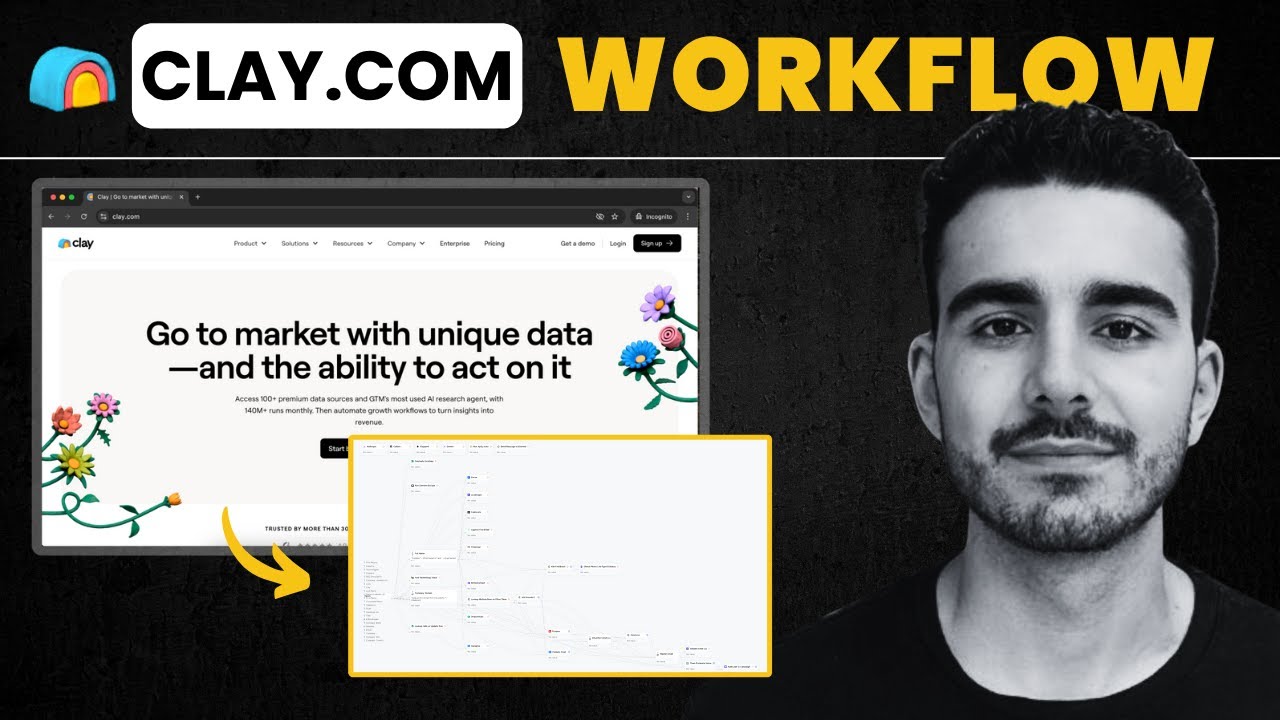 Example Clay Workflows Clay.com Tutorial - Best Workflow For Your Outbound Campaign - YouTube