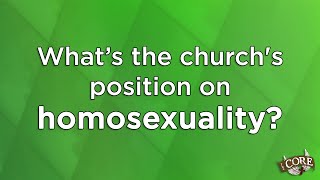 What About HOMOSEXUALITY? - 6th Annual Q&A Sunday - The CORE