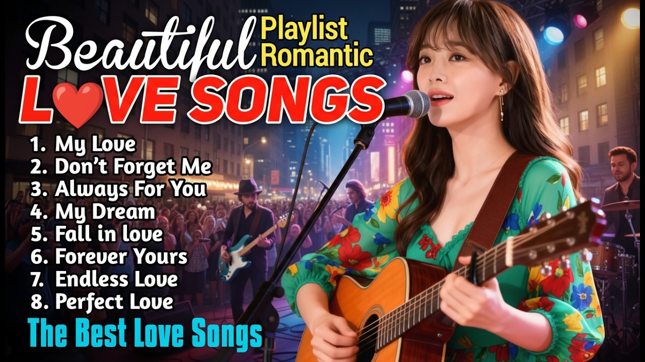 Love Songs 2026 🌙 Gentle Romantic Collection – Beautiful Melodies for Peaceful Hearts