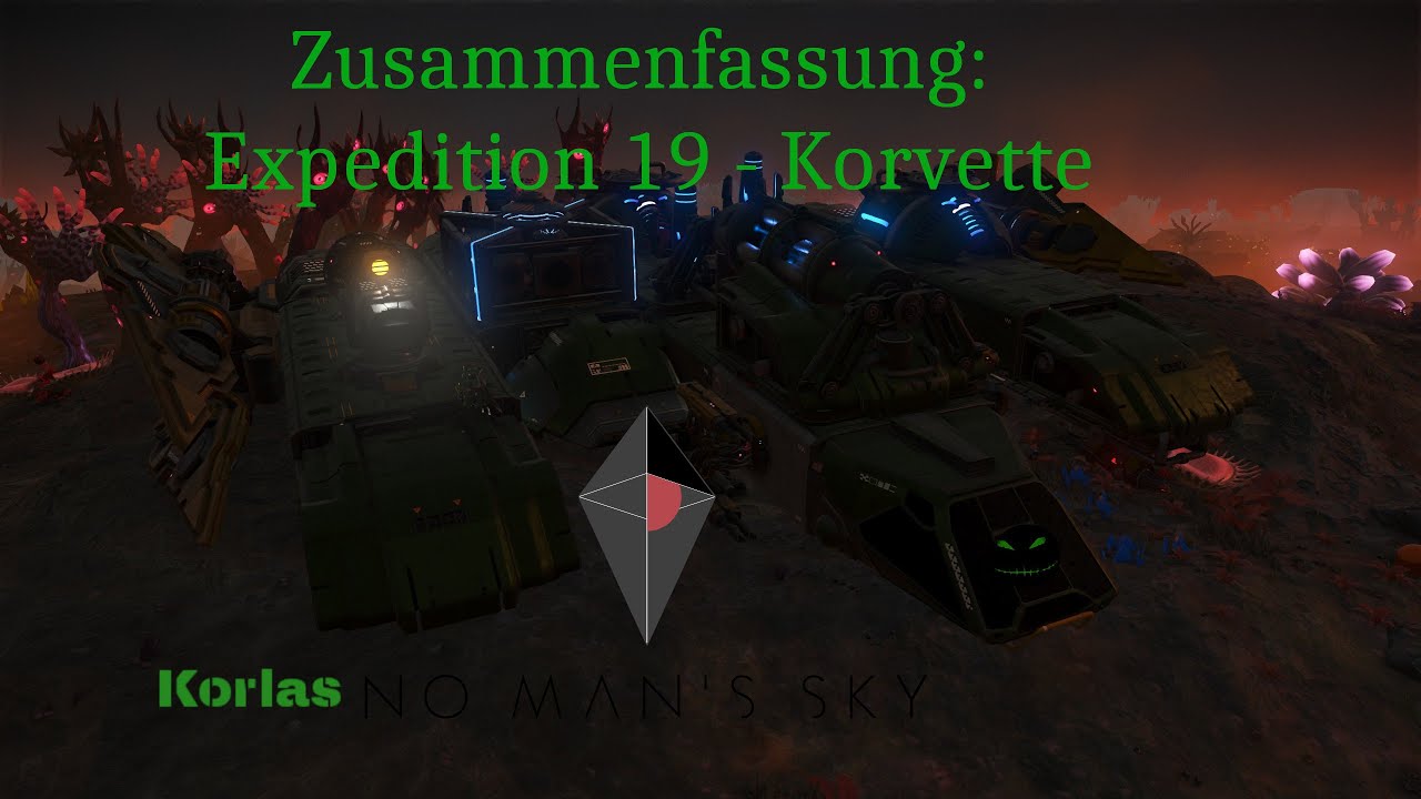 No Man's Sky - Zusammenfassung - Expedition 19 Korvette