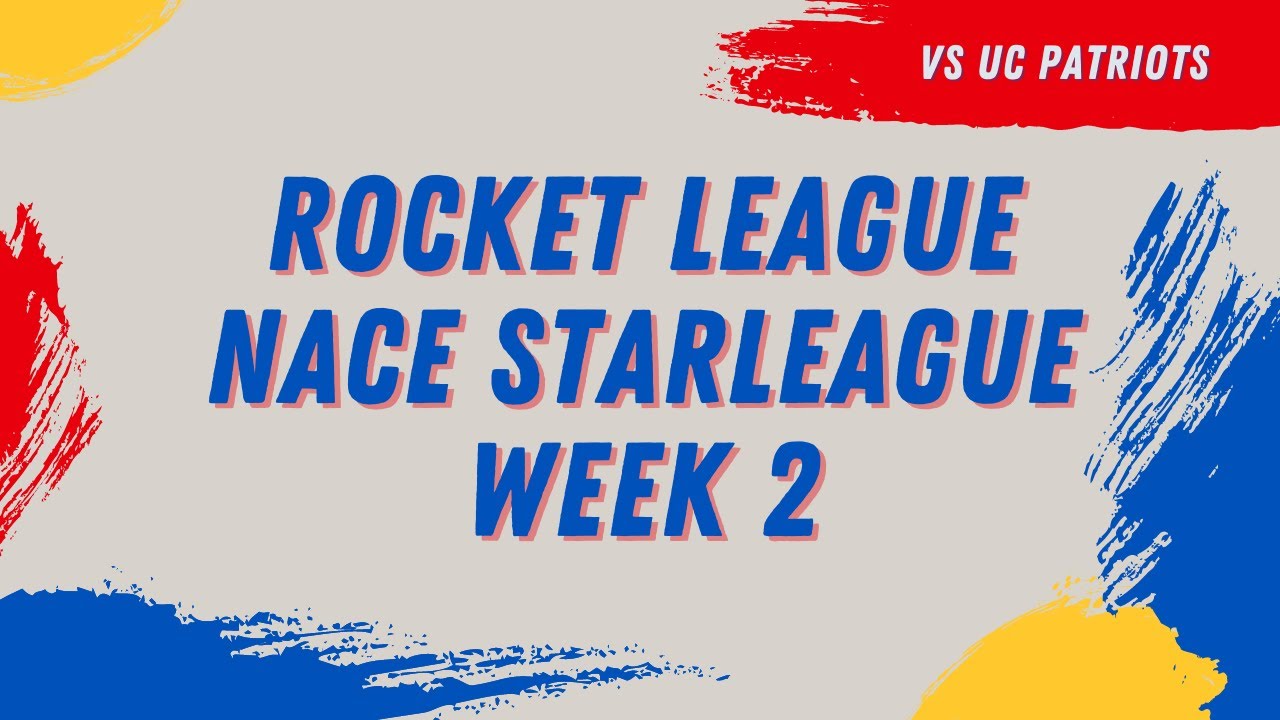 Kansas Esports vs UC Patriots | Rocket League | NACE Startleague Week 2