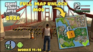 Download Now | Unlock Full Map Mod in GTA San Andreas | 💯% Works on All Android Versions 11 to 16... screenshot 1