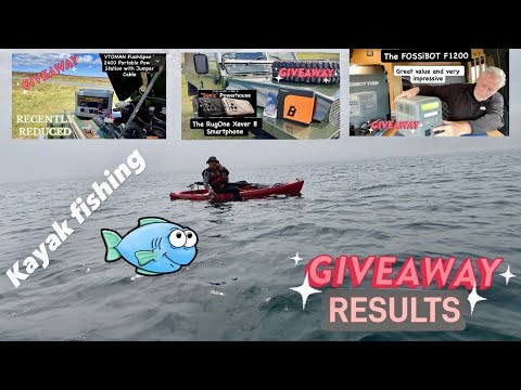 Thumbnail for Giveaway Results Time! & Kayak  Fishing  🎣 