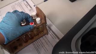 HOW TO USE HACH DR6000 FOR HR&LR COD (CHEMICAL OXYGEN DEMANDS)  HACH TEST&TUBE METHOD