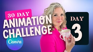 How to create a typewriter motion animation REEL | DAY 3 Animation Challenge | Canva tutorial
