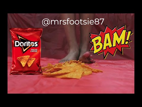 Feet Crushing Doritos #ASMR