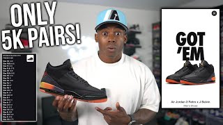 ONLY 5K Pairs! The J Balvin Jordan 3 Was MORE LIMITED THAN EXPECTED! SAD Truth About The J Balvin 3