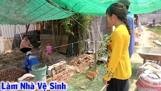 Khởi Công làm Nhà Vệ Sinh cho Gia Đình Bé Ty