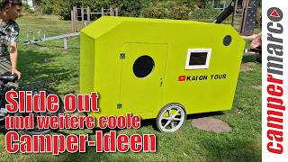 Diese Innovativen Camper Haben Mich Begeistert Slideout Lastenanhänger Feldbettzelt Luckenau 2024