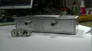 Enclosure of VNWA 3.0 with S-parameter set (& GPS module in backorder) PART 1/2