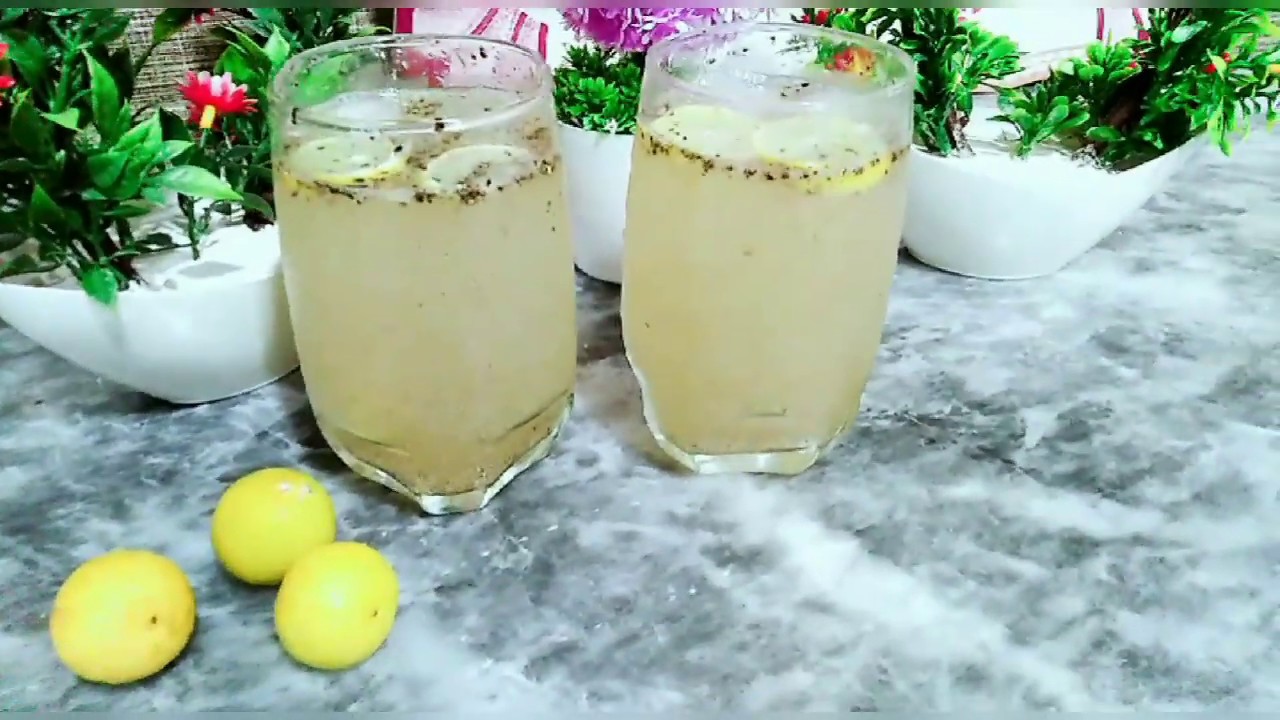 Ramadan Refreshing Drink lemon Sharbat lemon Soda Drink Iftar