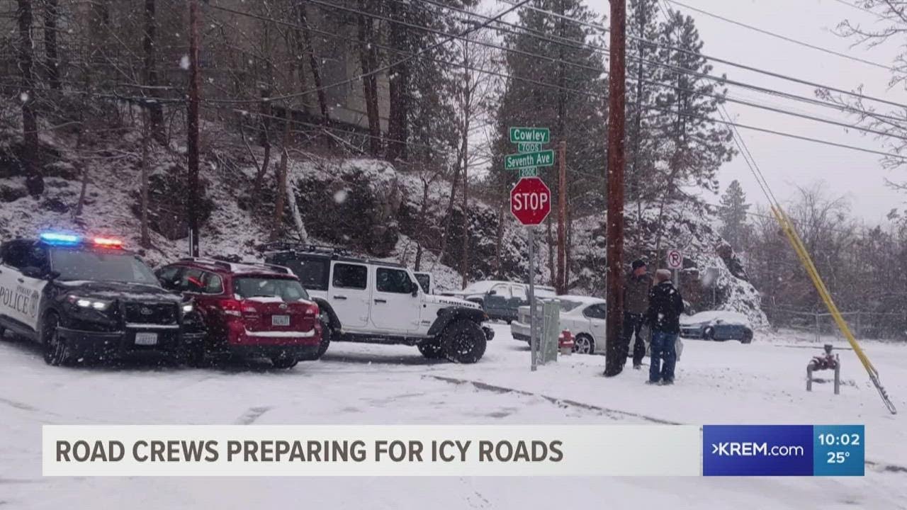 Slippery conditions for Monday night and other top stories at 10 p.m.