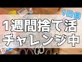 【1週間朝活】30分で玄関と洗面所の物全部見直し［家事上達を目指す主婦の記録　#58]