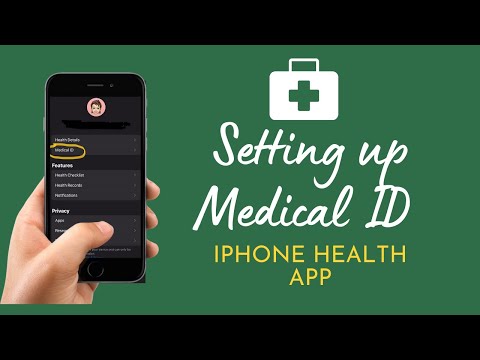 How to set up medical ID and emergency SOS on an apple iPhone | EMT First Aid Training