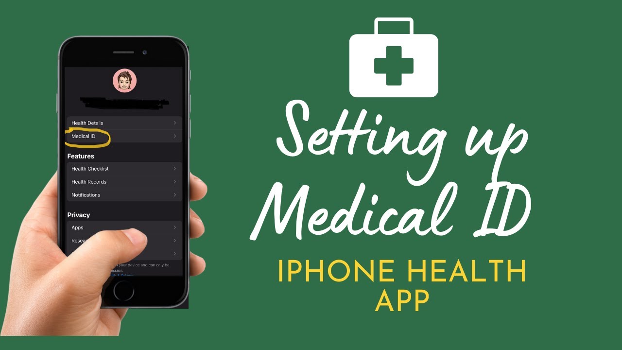 How to set up medical ID and emergency SOS on an apple iPhone EMT
