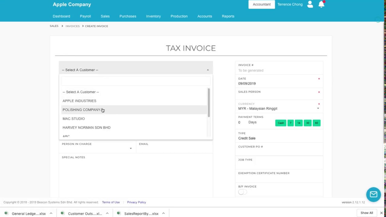 Outstanding Brought Forward Invoice - YouTube