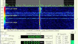 Pirate Radio, Radio Yellowknife, 6940 kHz AM, November 7, 2010, 0118 UTC