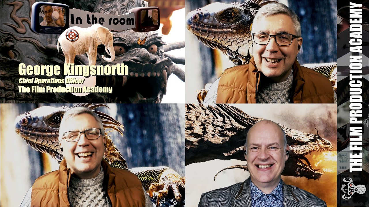 George Kingsnorth, COO, of The Film Production Academy "In The Room" with 52 Jokers Wild