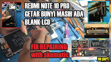 Redmi note 10 pro blank display