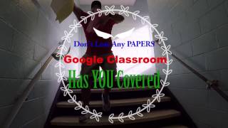 Google Classroom Promo