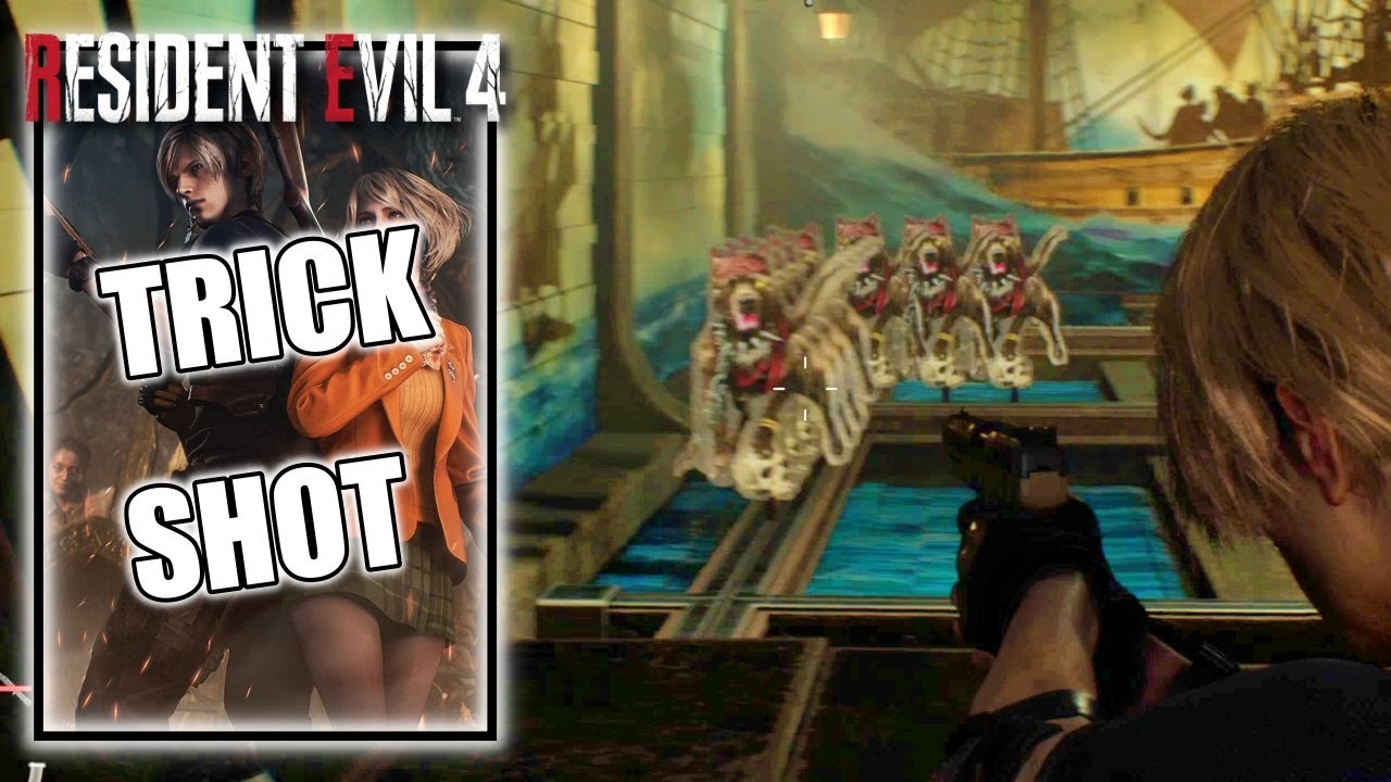 Resident Evil 4 Remake Trick Shot Trophy or Achievement YouTube