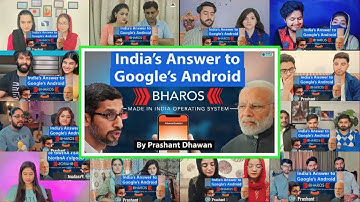 India’s Answer to Google’s Android Video Mashup 🙄| BharOS operating system by IIT Madras | RC Mashup