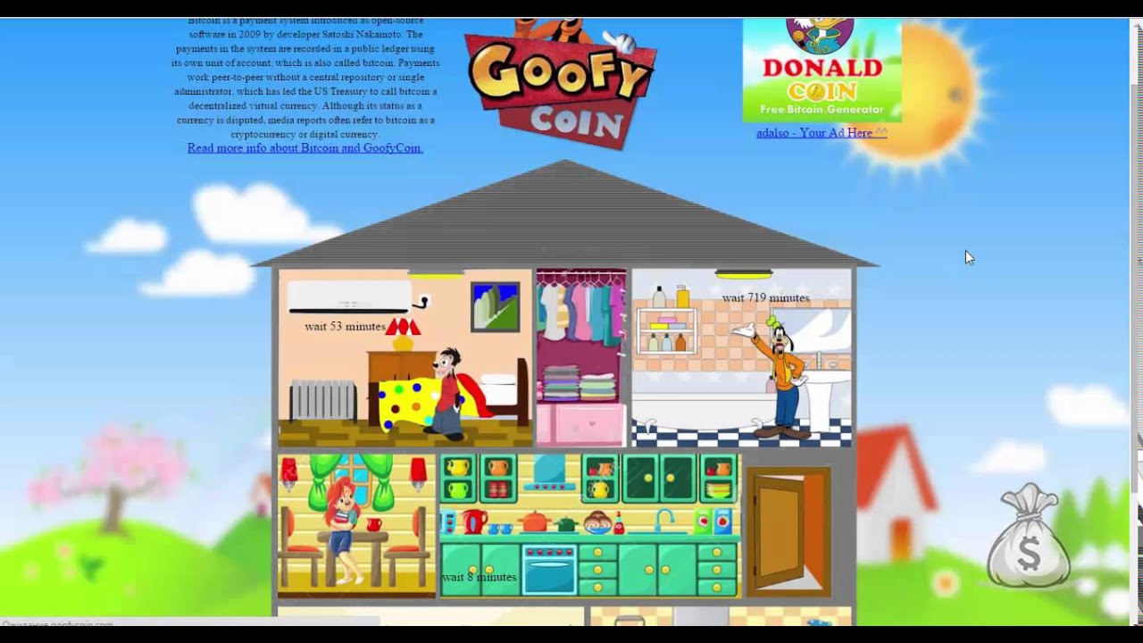 НОВЫЙ СУПЕР BITCOIN КРАН БЕЗ ОГРАНИЧЕНИЯ ПО ВРЕМЕНИ GoofyCoin на faucetbox