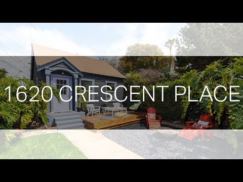1620 Crescent Place, Venice, CA home video tour