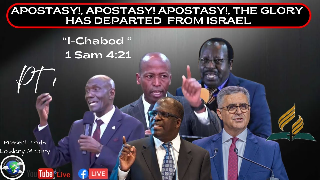 PT. 1 | APOSTASY!!! THE GLORY OF GOD HAS DEPARTED FROM ISRAEL