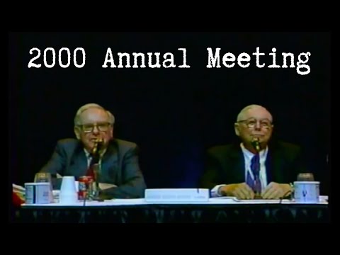 2000 Berkshire Hathaway Annual Meeting (Full Version) thumbnail