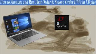 First Order and Second Order HPFs in LTspice