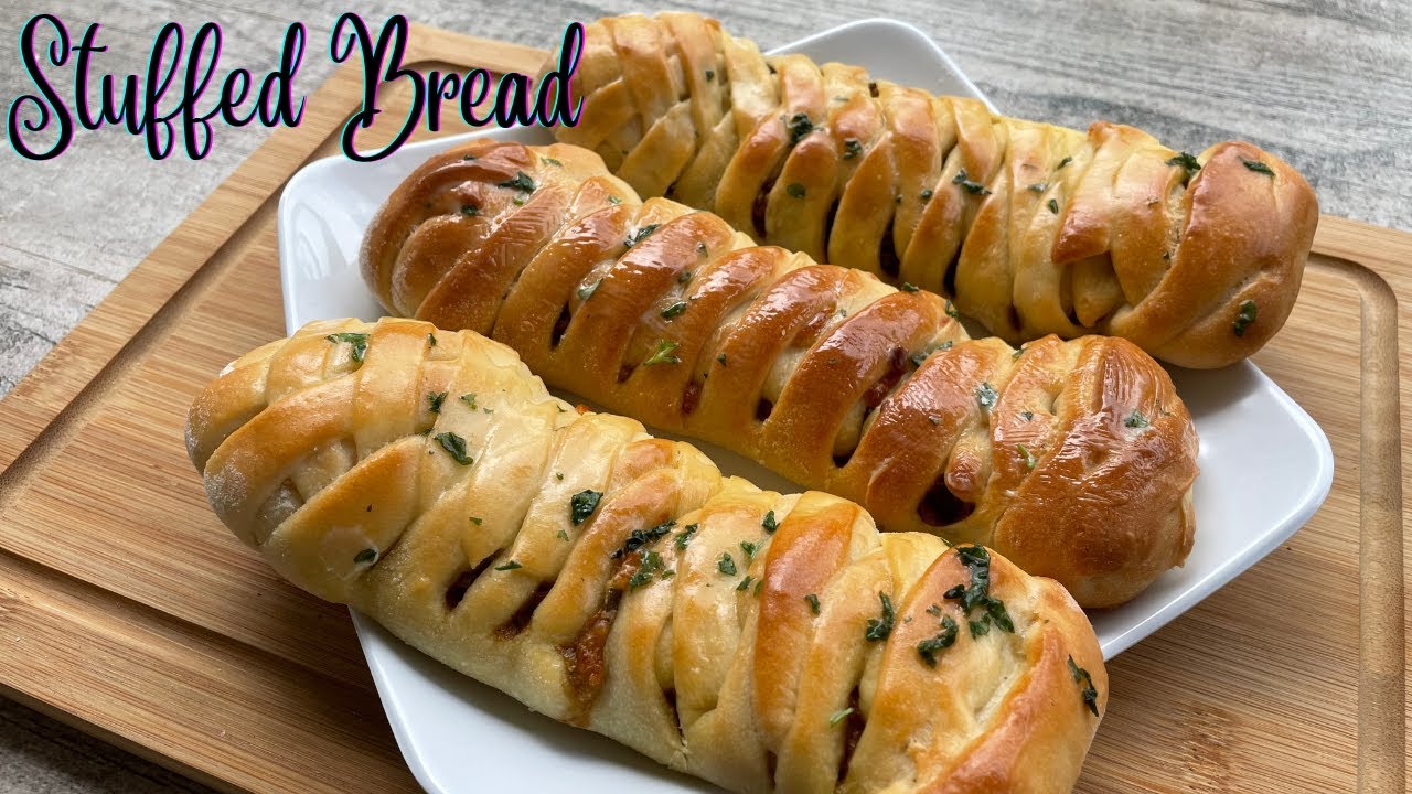Stuffed Bread Recipe | Braided Bread | Veg Paneer Bread | Can Be Made Without Oven | Neerja Virparia