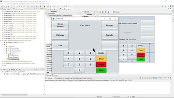 Dasar-dasar Pemrograman dengan Java: UAS - Anjungan Tunai Mandiri + Penyimpanan Data